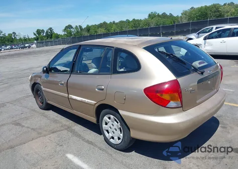 2002 Kia Rio Cinco из США, поврежденный, VIN KNADC163926066740
